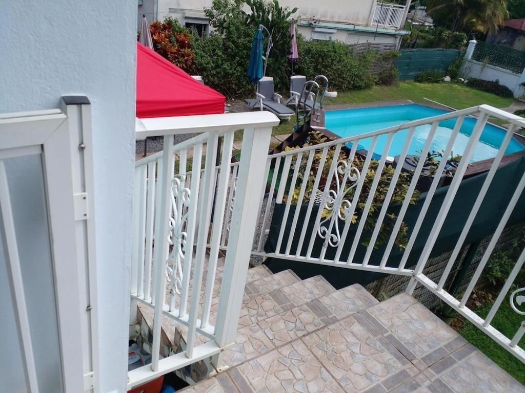 Villa Les Flamboyants Petit-Bourg Exterior foto